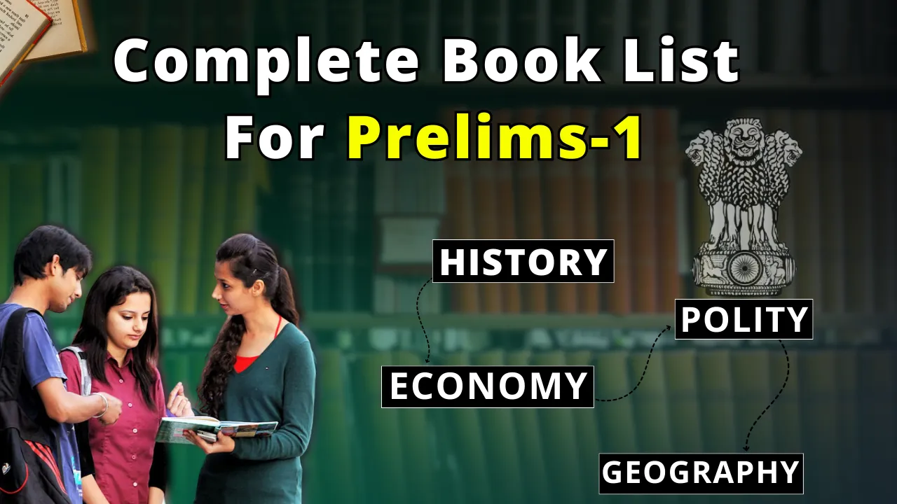 Top Books For Prelims GS 1